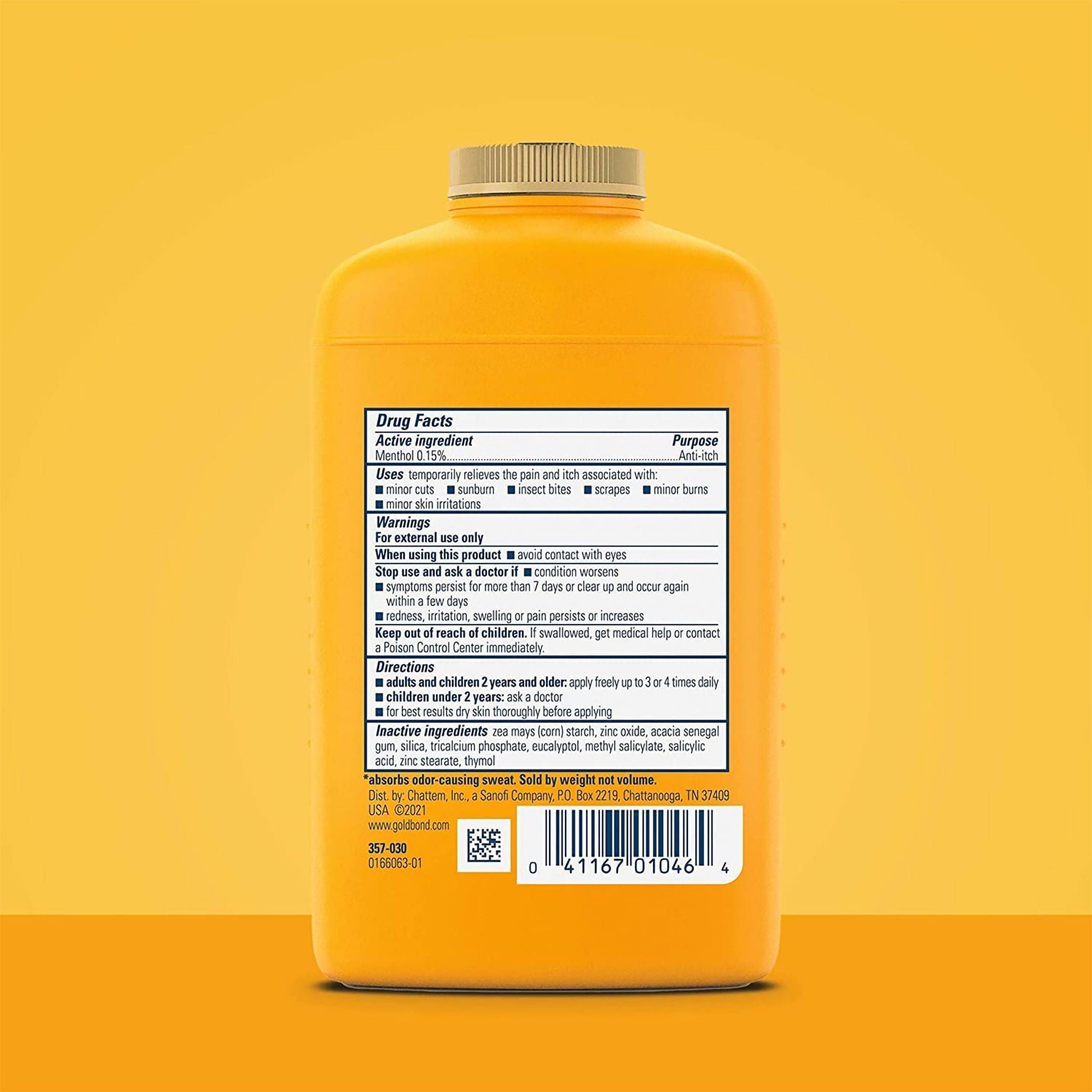 Gold Bond® Original Strength Medicated Body Powder, Shaker Bottle