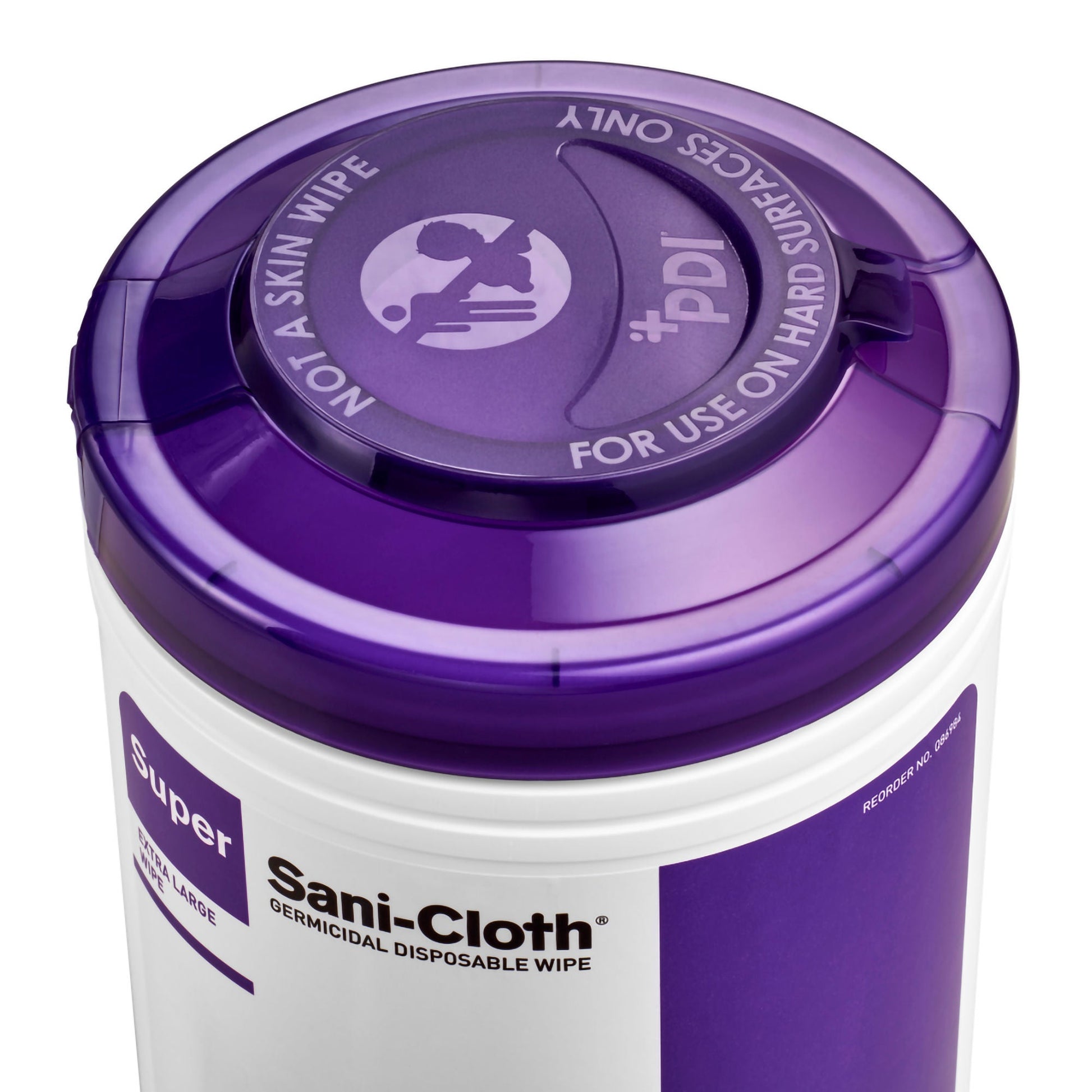 Super Sani-Cloth® Germicidal Disinfectant Wipes, Canister, 75 ct.