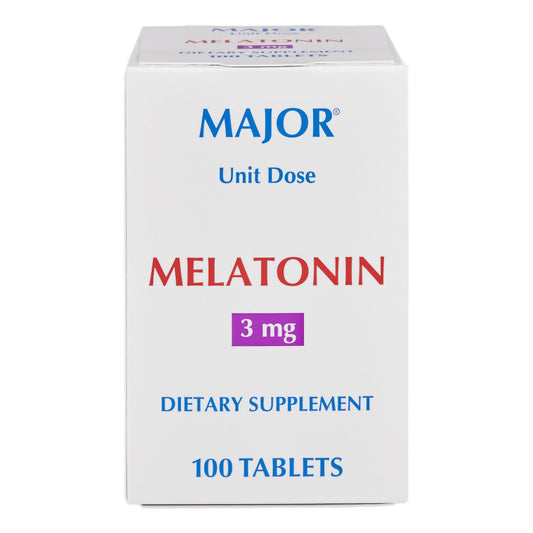 Major® 3-milligram Melatonin, Individually Wrapped Tablets