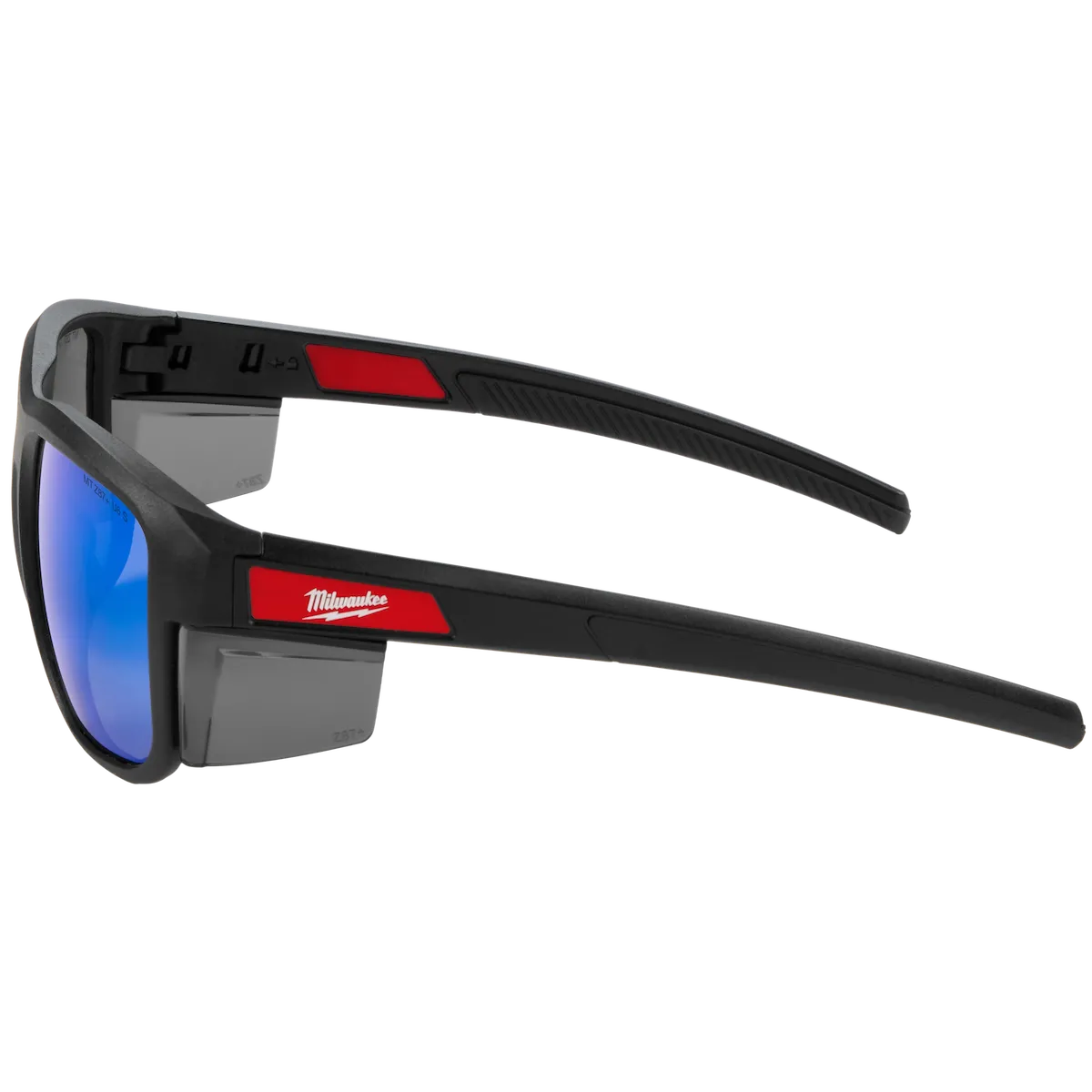 Milwaukee Full Frame Safety Glasses with Removable Side Shields – Mirrored Anti-Scratch Lenses 48-73-2510