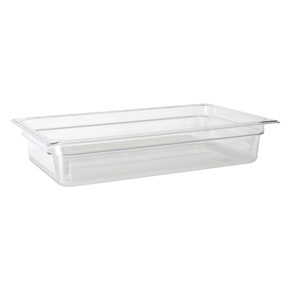 TrippNT 101167 LabFlow 4-Inch Polycarbonate Tray - Standardized Lab Tray Front View