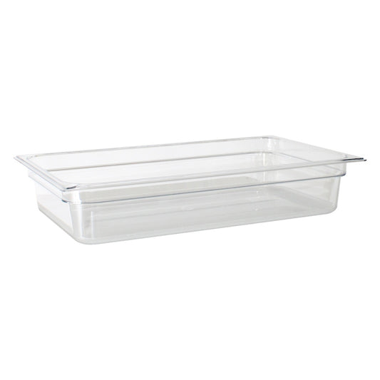 TrippNT 101167 LabFlow 4-Inch Polycarbonate Tray - Standardized Lab Tray Front View