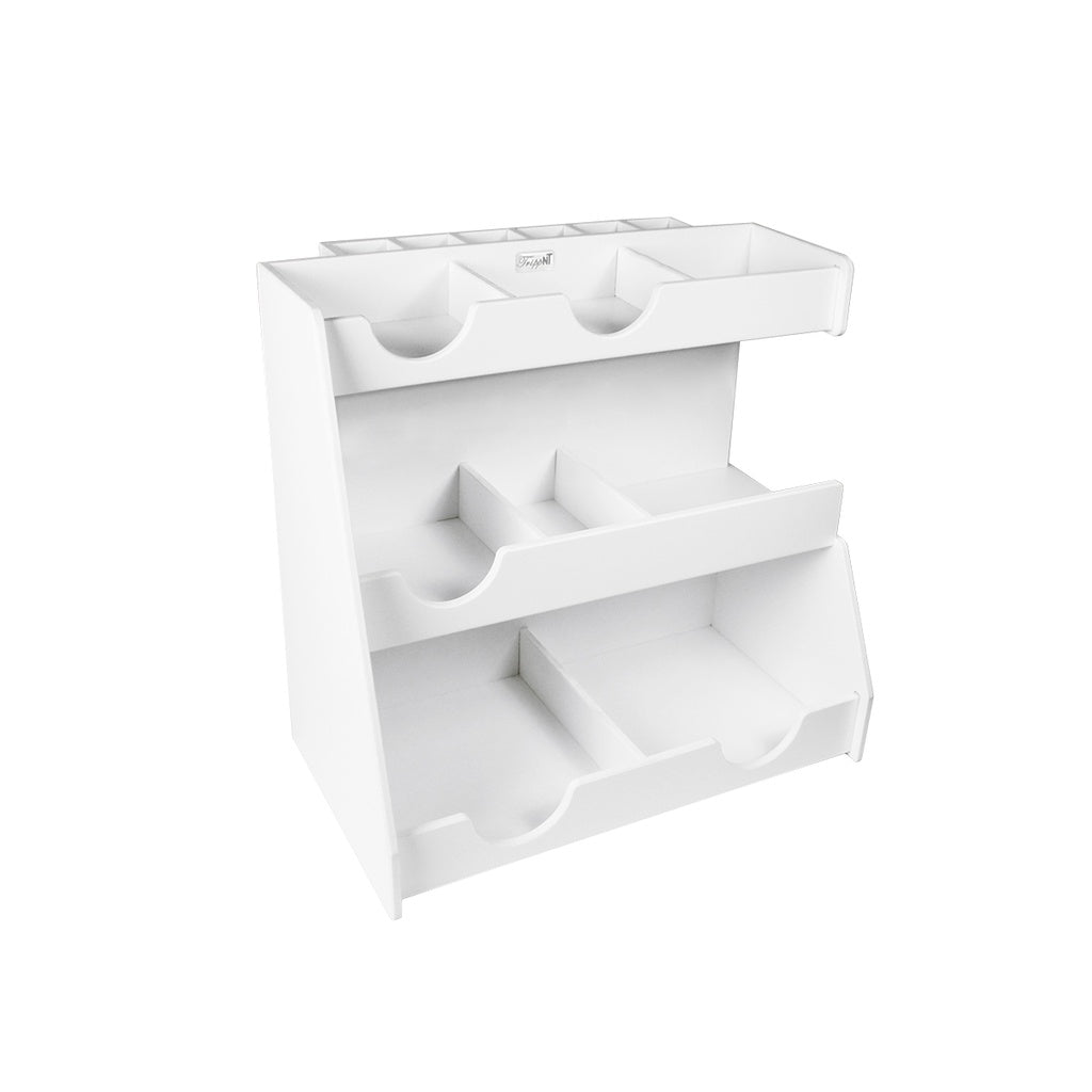 TrippNT Top Loader Workstation SKU 50027 - 13-Compartment PVC Balance & Scale Organizer