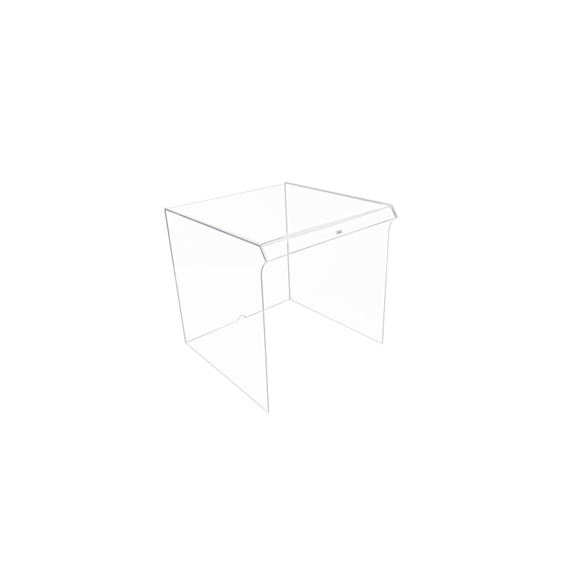 TrippNT Small Draft Shield SKU 50029 - Clear Acrylic Balance Enclosure with Overhang Panel