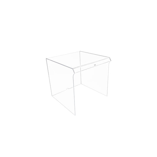 TrippNT Small Draft Shield SKU 50029 - Clear Acrylic Balance Enclosure with Overhang Panel