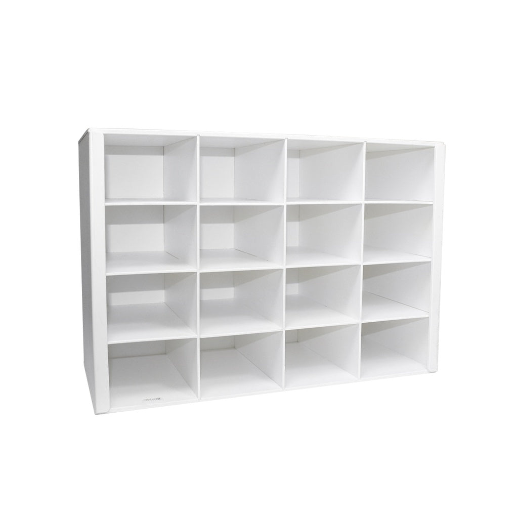Safety Glass Holders, Wall-Mount Acrylic PPE Storage — 1, 4 & 16 Compartments, Each | TrippNT