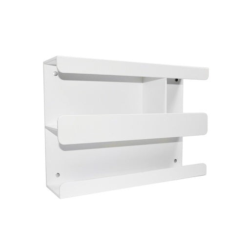 TrippNT 50062 Wide Glove Box and Kimwipe Holder Magnet Mount - Front View on Fume Hood