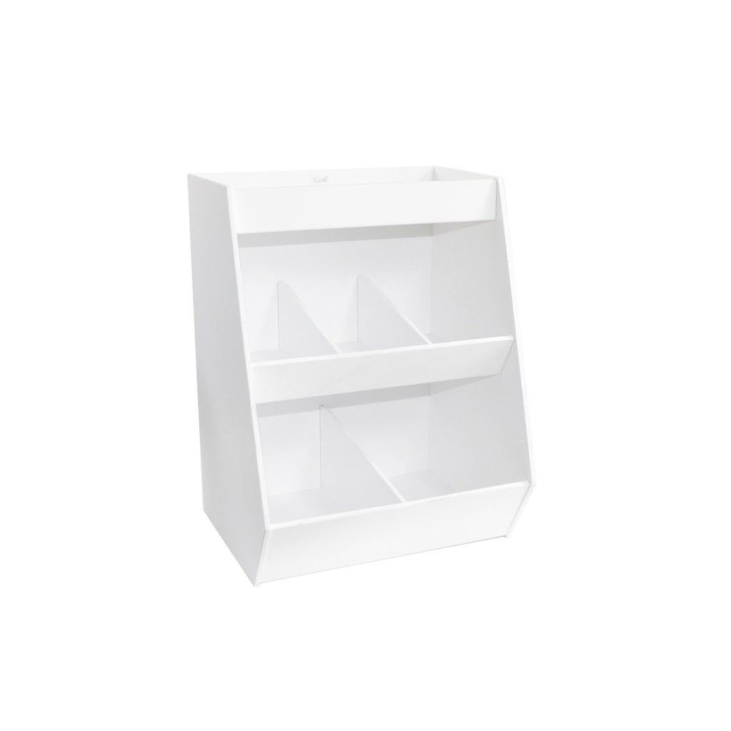 Lab Storage Shelves with Bins, Acrylic Benchtop Organizers — 4 to 10 Bins, 1 Unit/Each | TrippNT