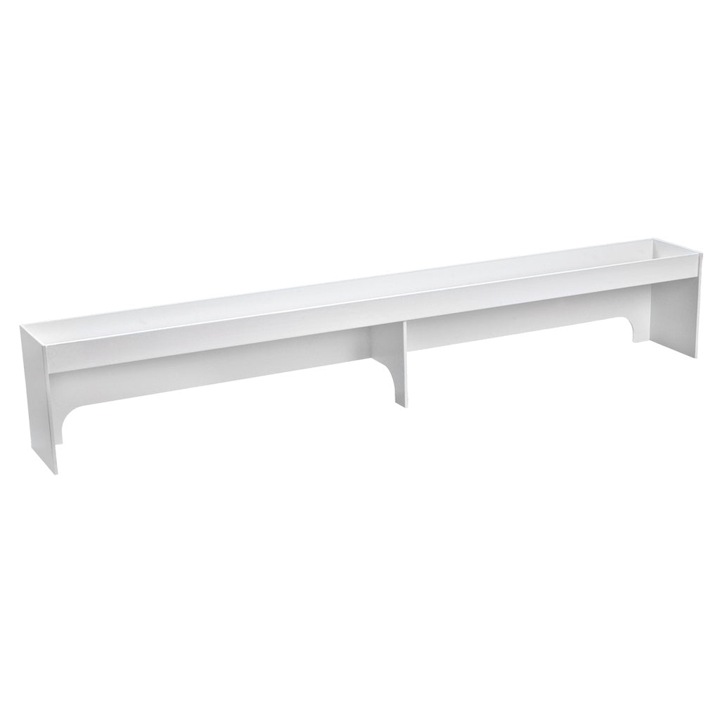 PVC Fume Hood Shelves, Full-Span Single-Piece Staging — 36, 48 & 60-Inch, 1/Each | TrippNT
