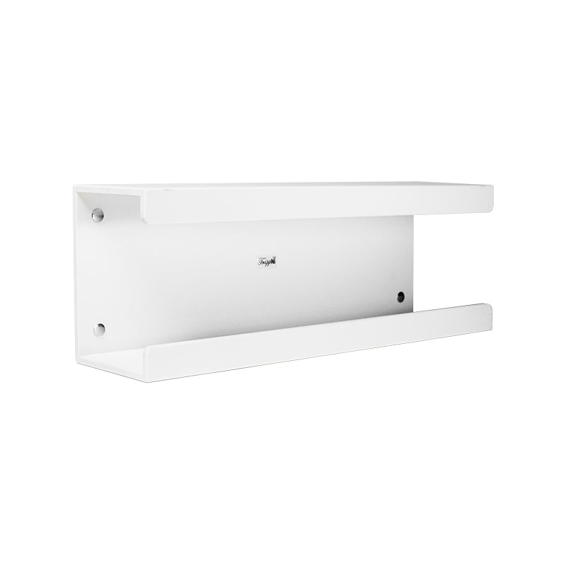 TrippNT 50282 — primary hero, white PVC large kimwipe holder with rare-earth magnet backing for no-drill steel mounting