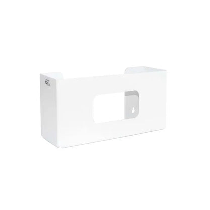 TrippNT 50304 Priced Right Single Plain Glove Box Dispenser - White Styrene Front View
