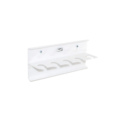 TrippNT 50696 5-Slot Wall Mounted Pipette Holder White Acrylic Front View