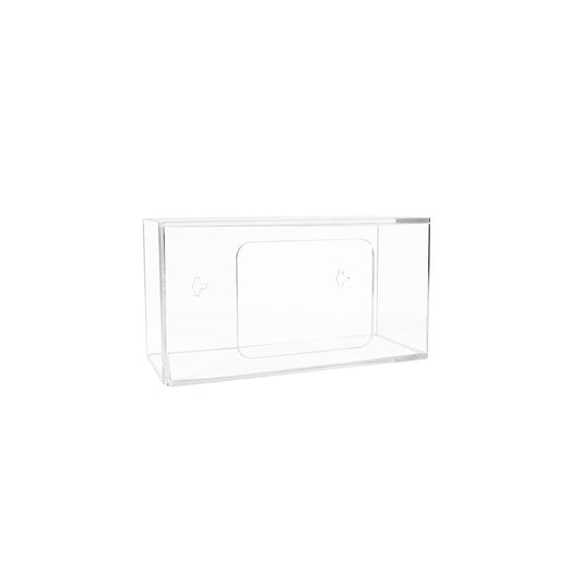 TrippNT 54141 Single Side Loading Glove Box Holder Clear Acrylic Front View