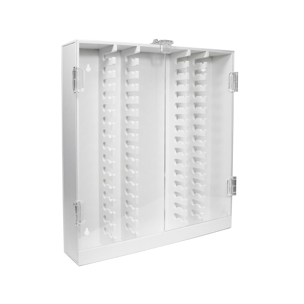 HPLC Column Storage Cabinets & Trays, Lockable PVC/HDPE — 15 to 120 Column, Each | TrippNT