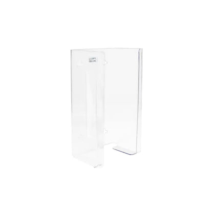 TrippNT 51234 — primary hero, medium PETG tissue box holder — clear PETG 3.875-inch depth for standard mid-size tissue boxes