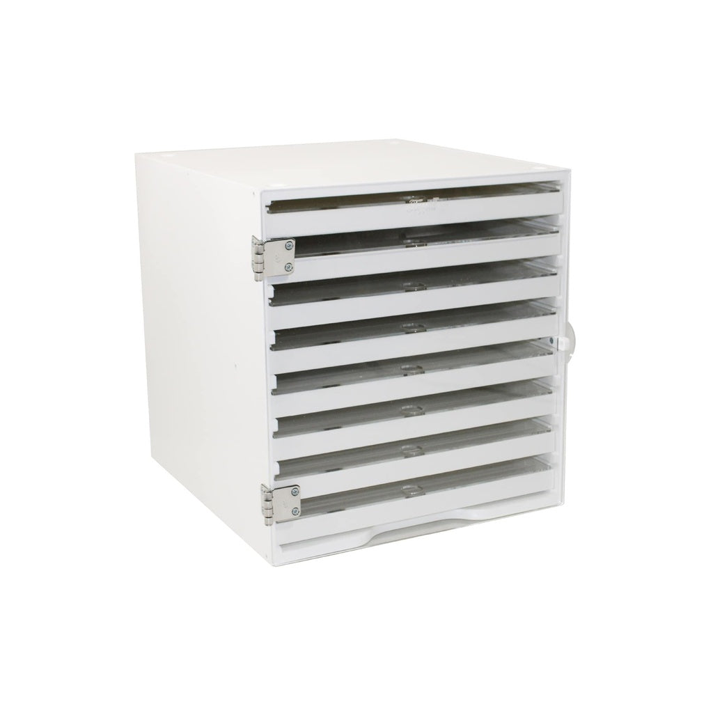 HPLC Column Storage Cabinets & Trays, Lockable PVC/HDPE — 15 to 120 Column, Each | TrippNT