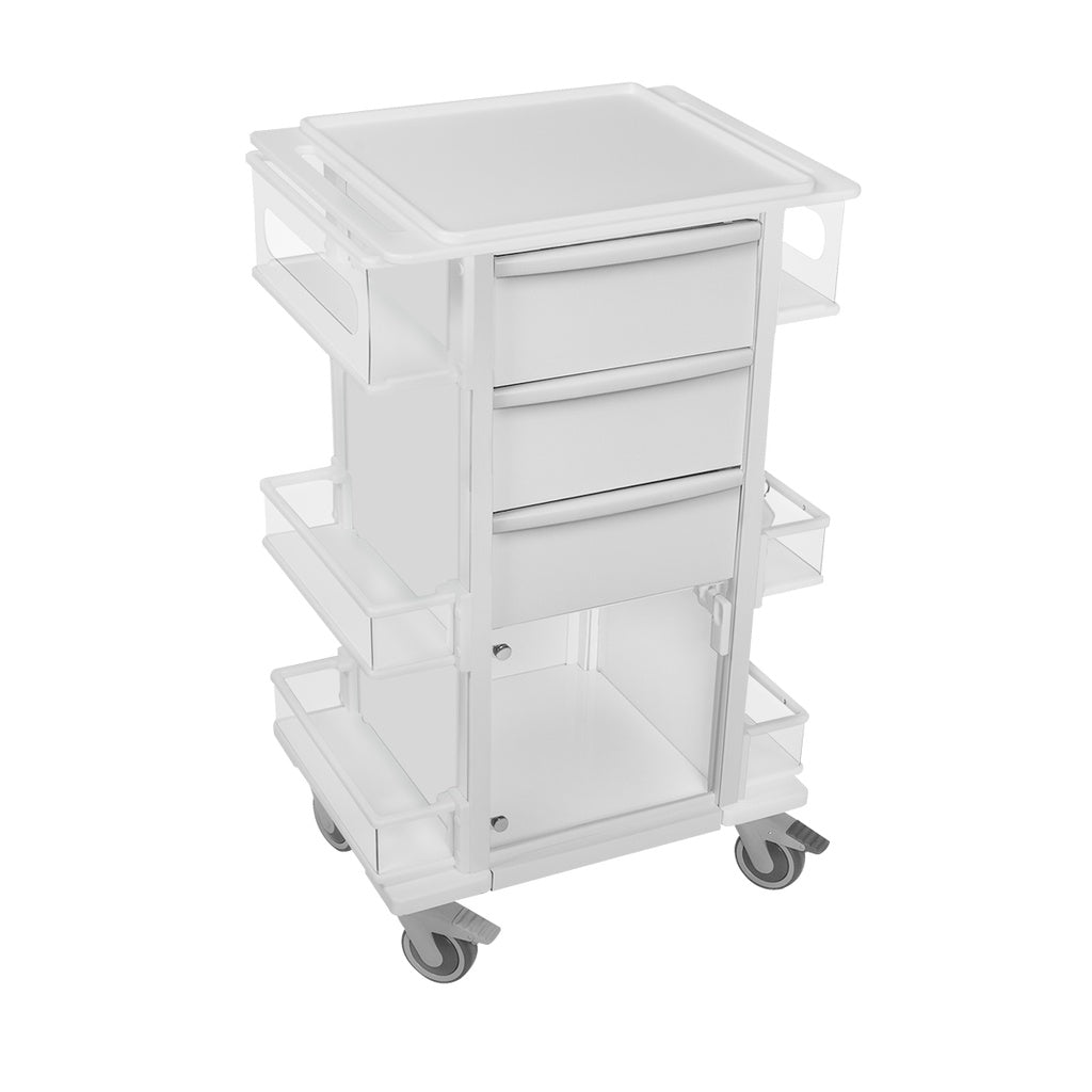 Element Medical Carts, ACP/HDPE Drawers & Tente Casters — 6 Configurations, 1/Cart | TrippNT