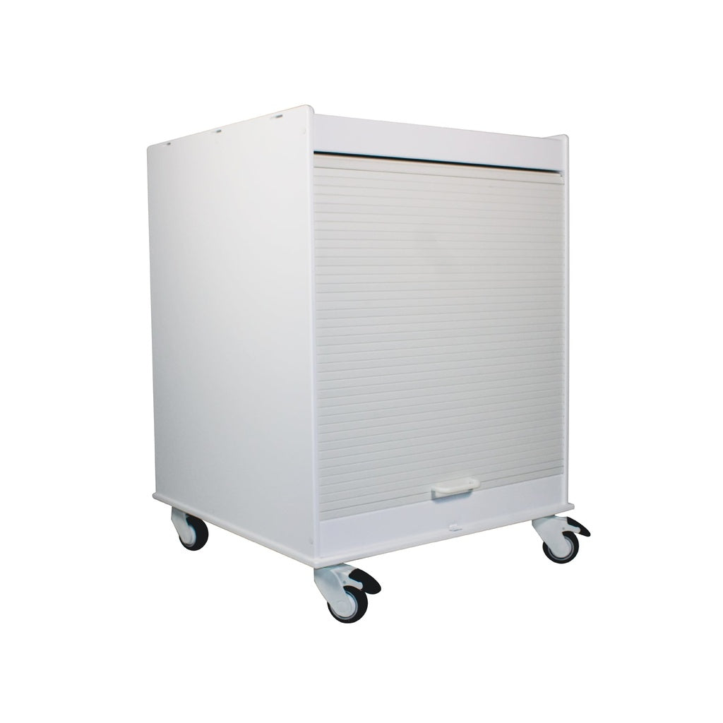 HDPE Equipment Carts, Tambour Door & Low-Profile Tray — 14 Configurations (18x24 to 30x30), Each | TrippNT