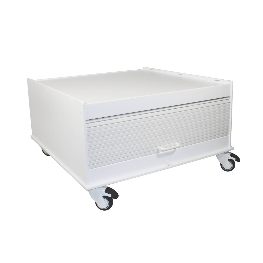 HDPE Equipment Carts, Tambour Door & Low-Profile Tray — 14 Configurations (18x24 to 30x30), Each | TrippNT
