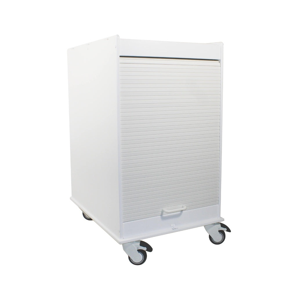 HDPE Equipment Carts, Tambour Door & Low-Profile Tray — 14 Configurations (18x24 to 30x30), Each | TrippNT