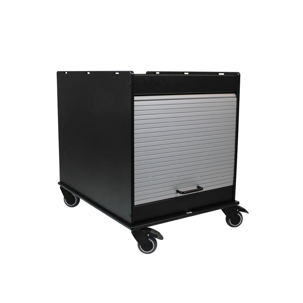 HDPE Equipment Carts, Tambour Door & Low-Profile Tray — 14 Configurations (18x24 to 30x30), Each | TrippNT