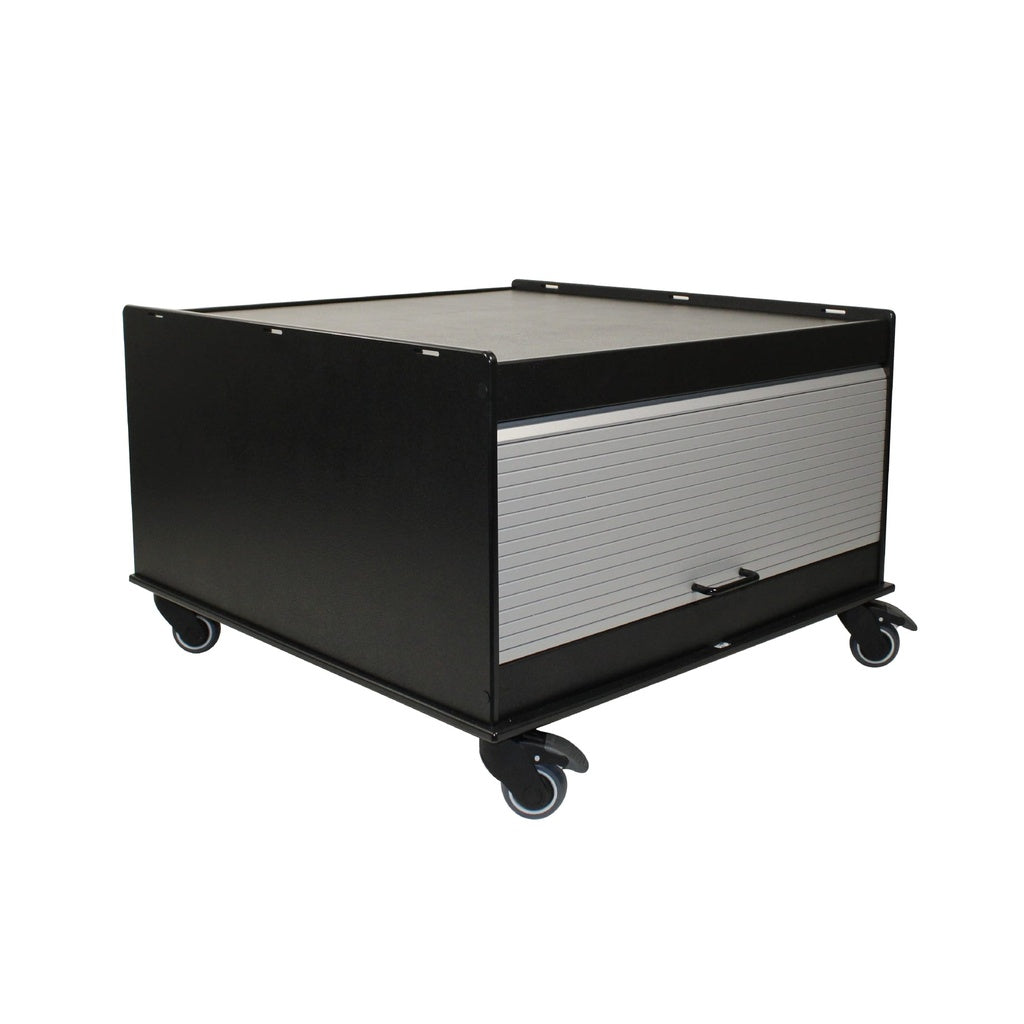 HDPE Equipment Carts, Tambour Door & Low-Profile Tray — 14 Configurations (18x24 to 30x30), Each | TrippNT
