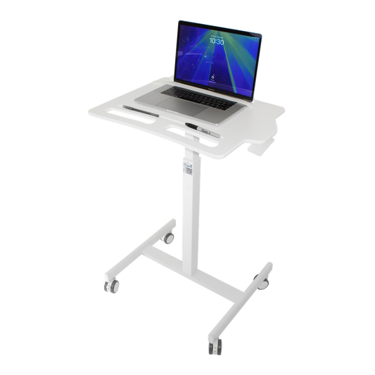 TrippNT 53981 Height Adjustable Companion Cart HDPE Desktop Full View