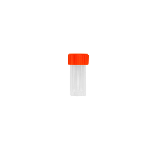 Caplugs® Evergreen 2403005E60E1 Transport Vials 5.0 mL Orange Caps PP Non-Sterile Unassembled MADE IN USA