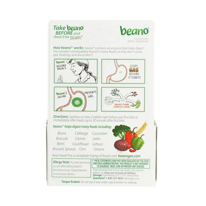 Beano® Food Enzyme Tablets, Extra Strength