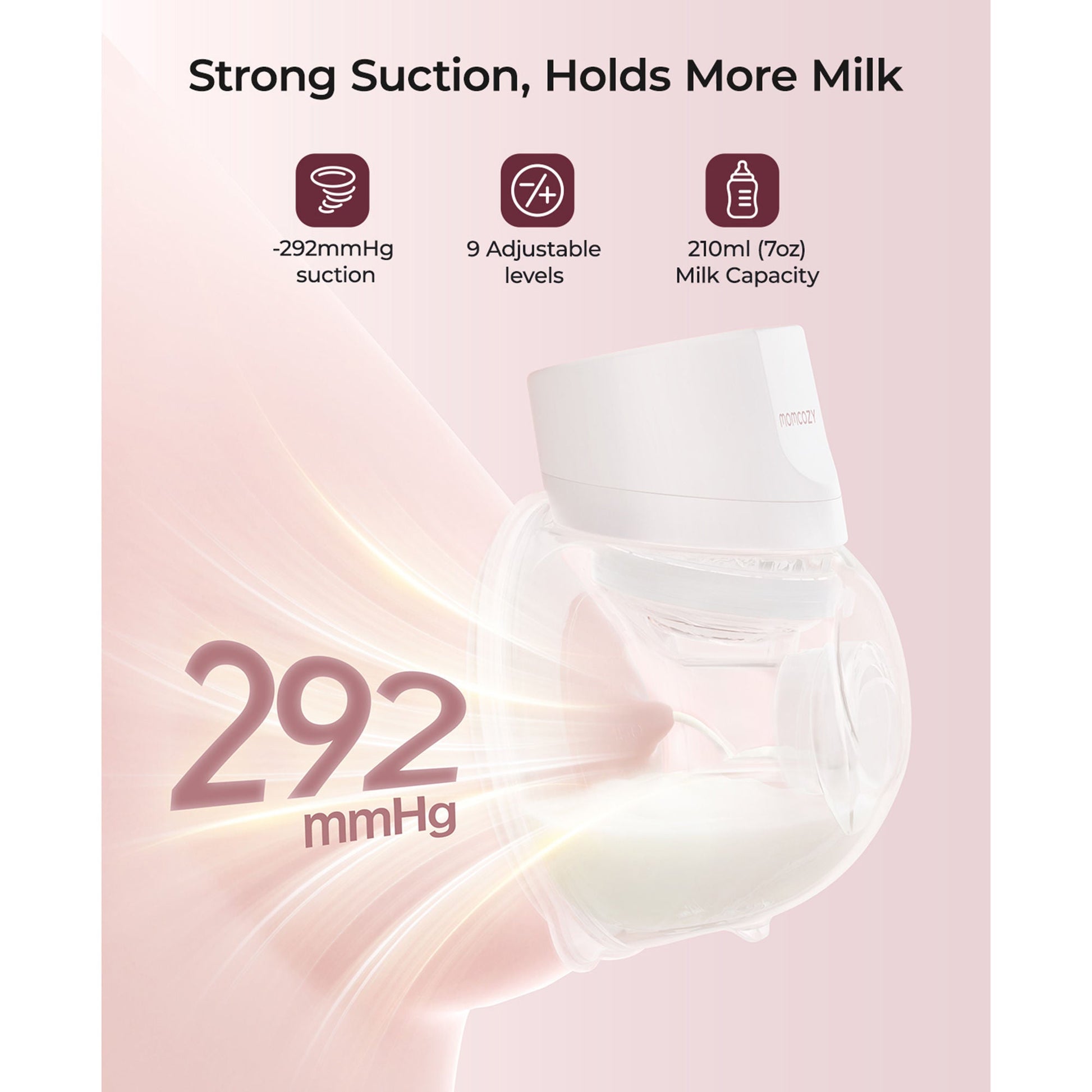 Momcozy S12 Pro Quick Wearable Double Electric Breast Pump