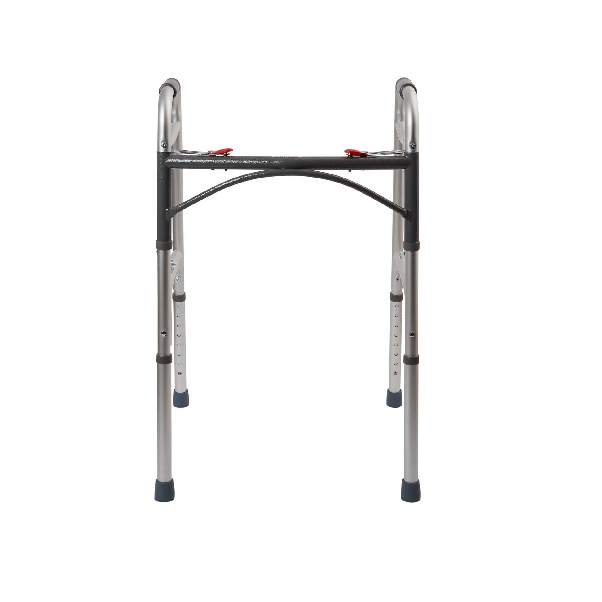drive™ Deluxe Aluminum Dual Release Folding Walker, 32 – 39 Inch Height
