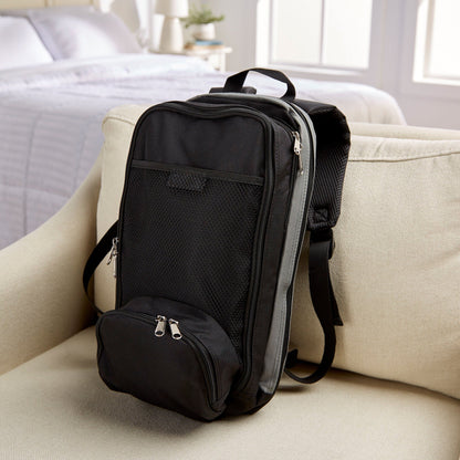 McKesson Feeding Pump Backpack for Two Bags, Kangaroo™ Dual Flush System