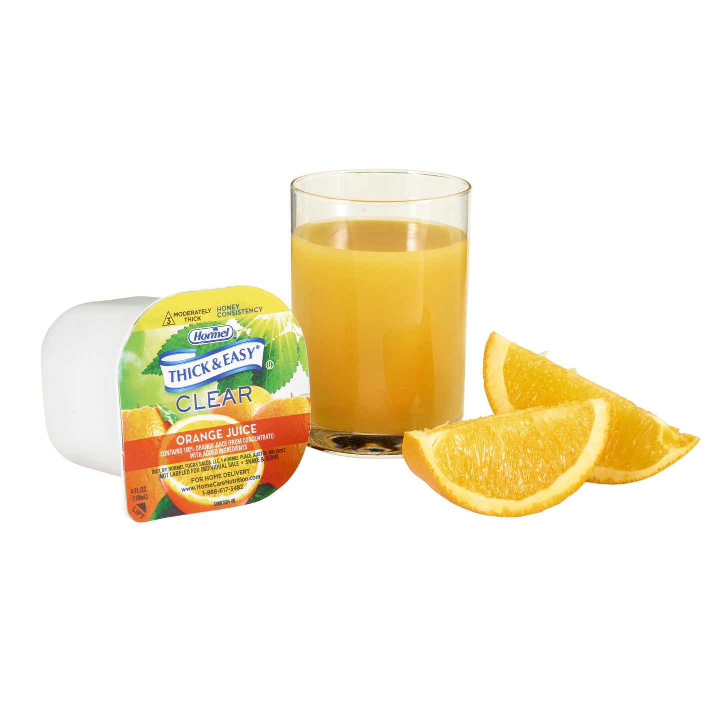 Thick & Easy® Clear Honey Consistency Orange Juice Thickened Beverage