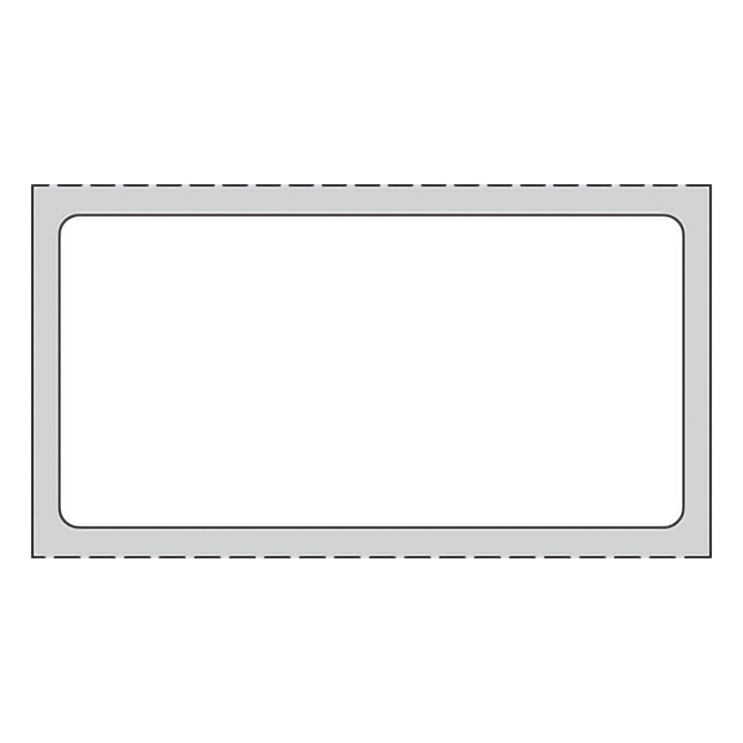 PDC® White Blank Thermal Label