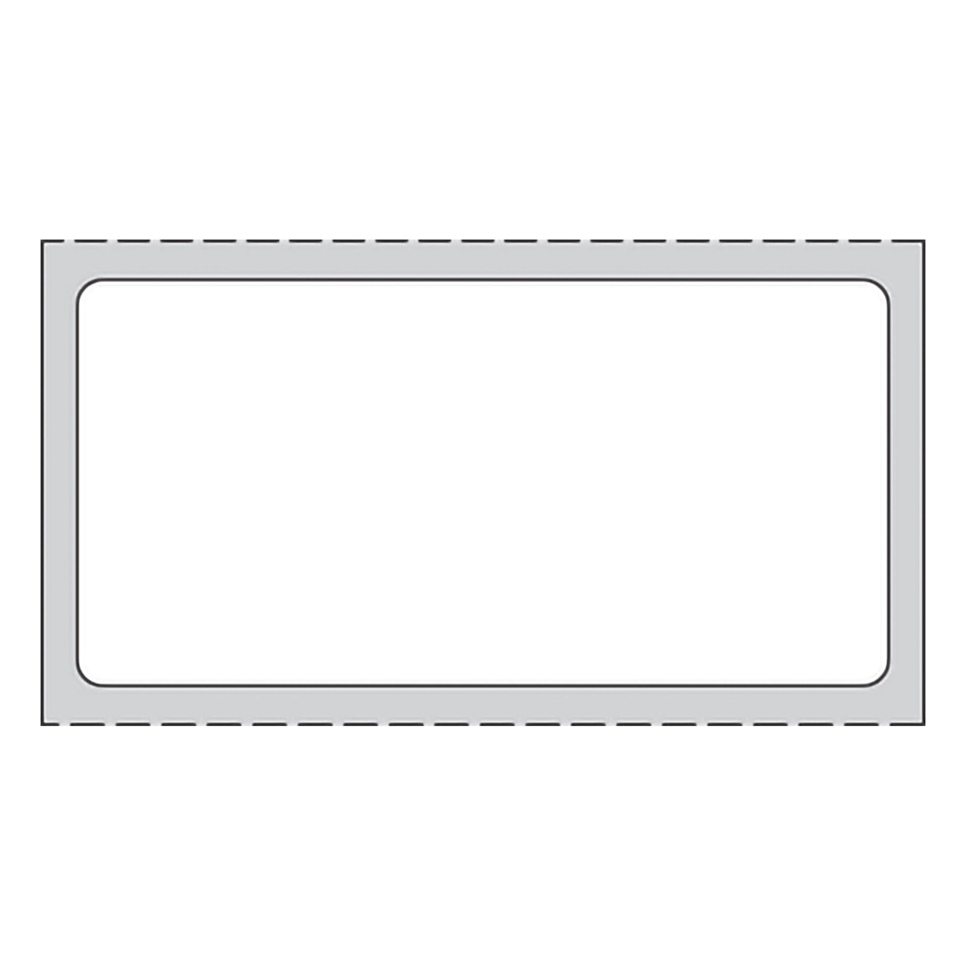 PDC® White Blank Thermal Label