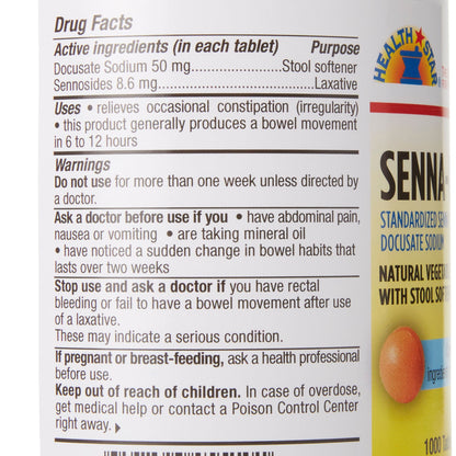Geri-Care® Senna Plus Docusate Sodium / Sennosides Stool Softener