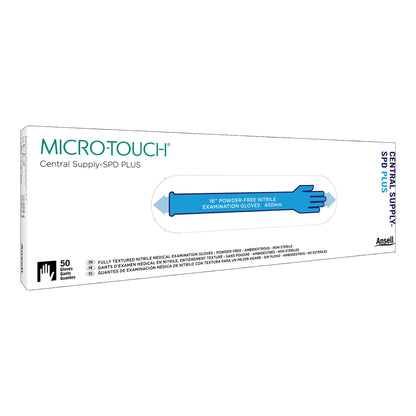 Micro-Touch® Central Supply SPD Plus Nitrile Utility Gloves, Blue - view 6