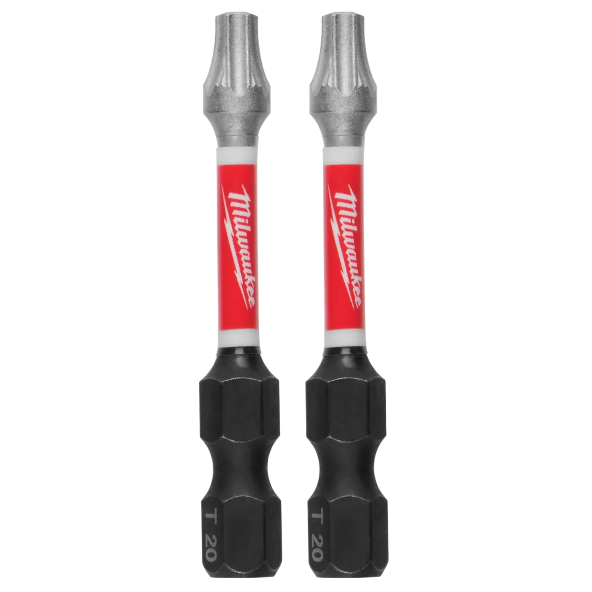 Milwaukee SHOCKWAVE Impact Duty 2" Power Bit TORX T20 Bulk 25 48-32-4784 | T20 Drive, 25-Piece