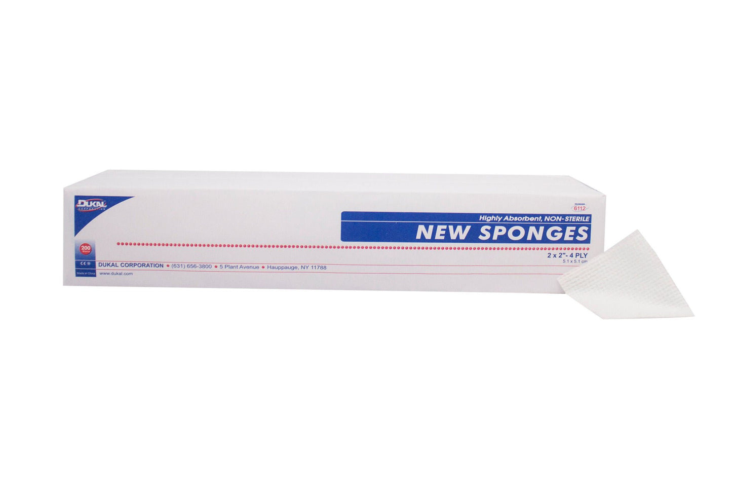 Dukal™ Nonwoven Sponge, 4-Ply