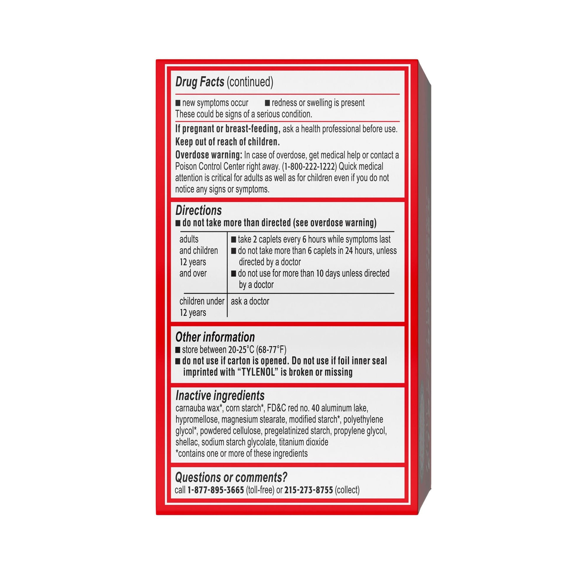 Tylenol® Extra Strength Caplets