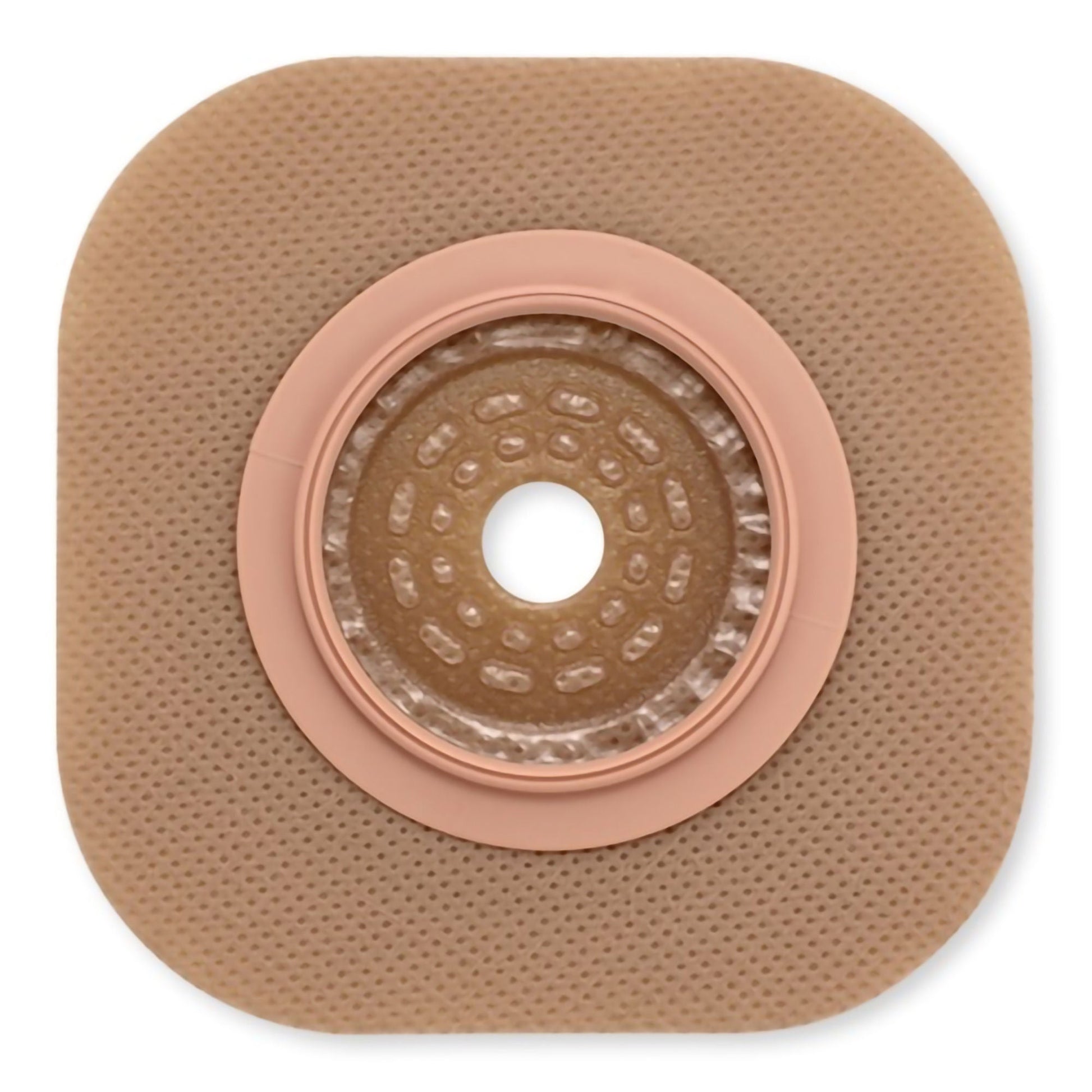 New Image™ Flat CeraPlus™ Skin Barrier, Flange, Up to 57 mm Opening, Blue