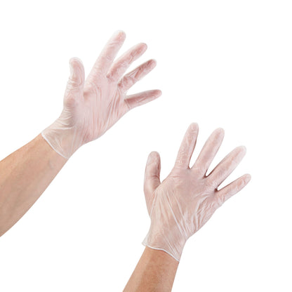 McKesson Confiderm® Vinyl Exam Gloves, Clear - view 7