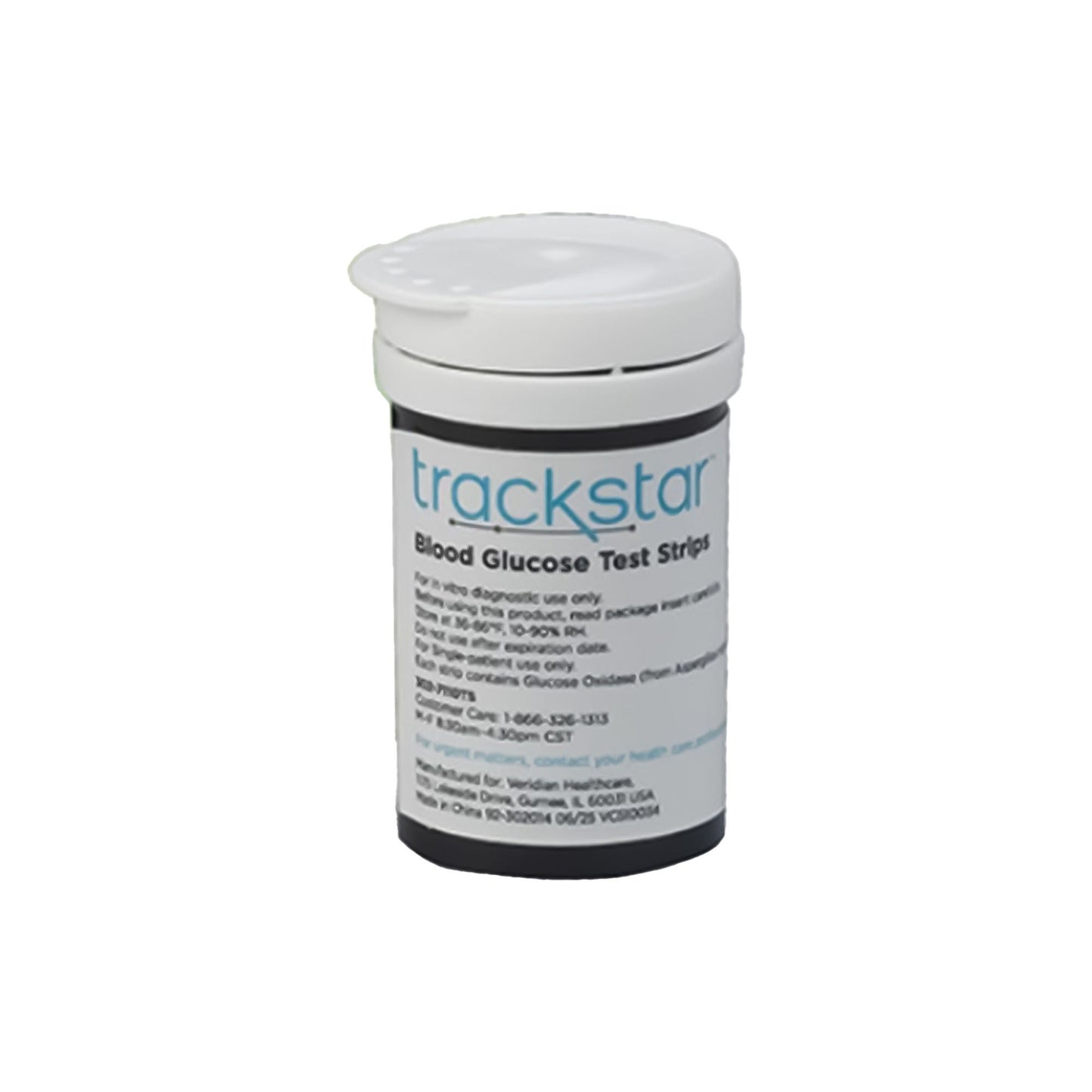 Trackstar Blood Glucose Test Strips 50 Pack For RPM PRO Gluscose Monitor
