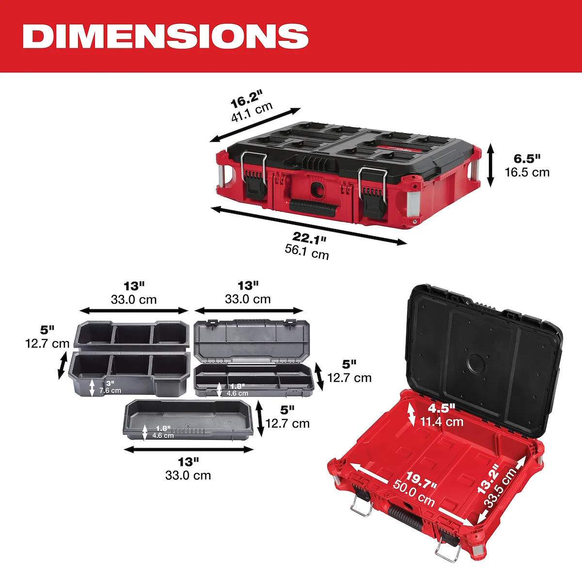Milwaukee PACKOUT Tool Box 48-22-8424