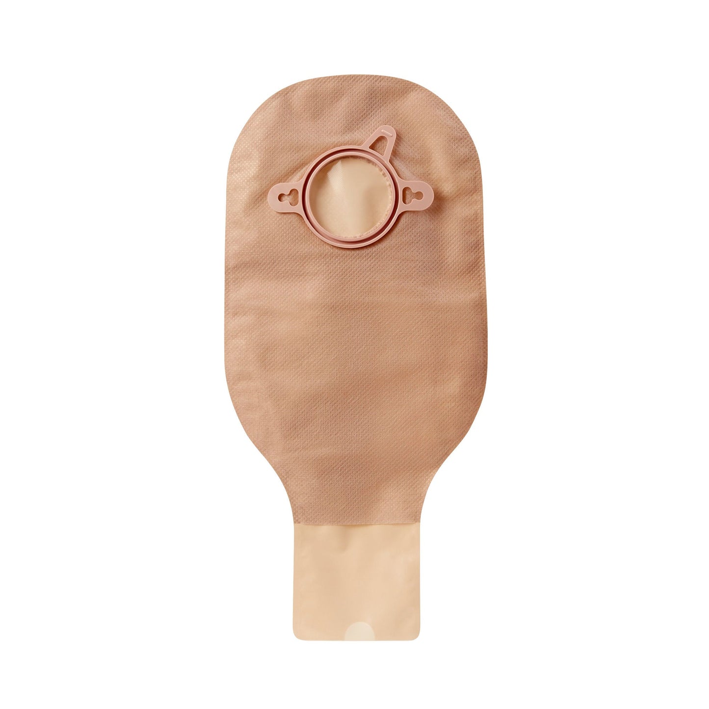 New Image™ 18122 Beige Colostomy Pouch, Pre-cut to Fit Stomas, Green Match