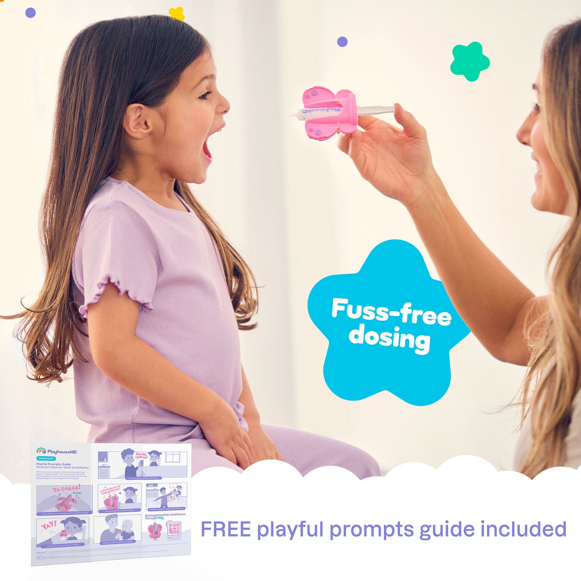 Medicine Buddy™ Butterfly Medication Dispenser for Infants, Babies & Toddlers