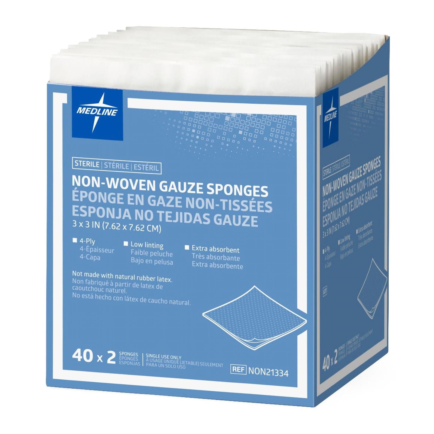 Avant Gauze Nonwoven Sponge 4-Ply