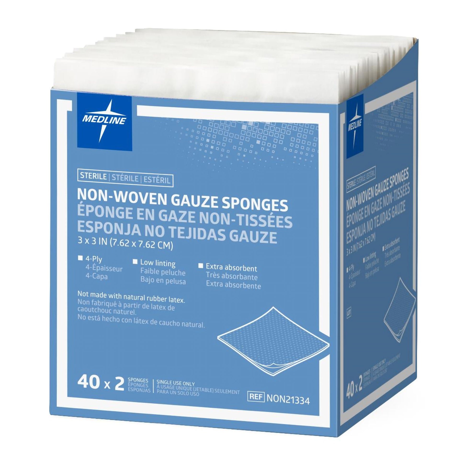 Avant Gauze Nonwoven Sponge 4-Ply