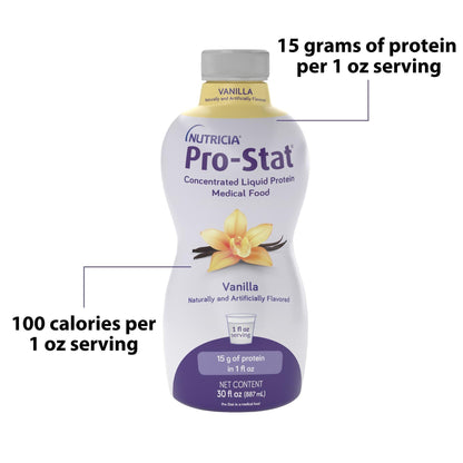 Pro-Stat® Vanilla Concentrated Liquid Protein Medical Food, bottle