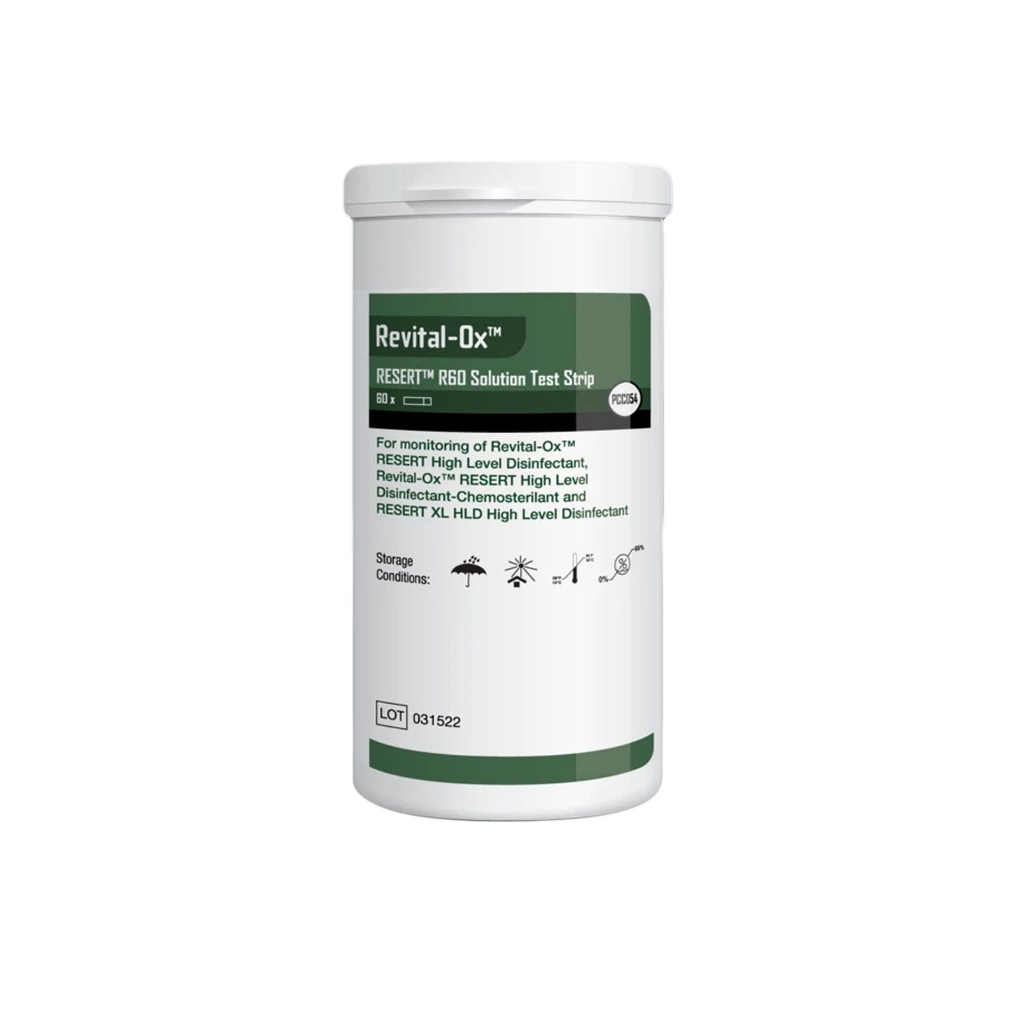 Revital-Ox® RESERT® R60 Solution Test Strip – Case of 120